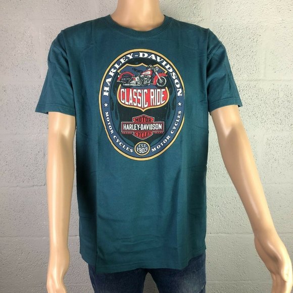 Harley-Davidson Of Fort Myers Florida "Classic Ride" T-shirt Size L - Picture 1 of 8